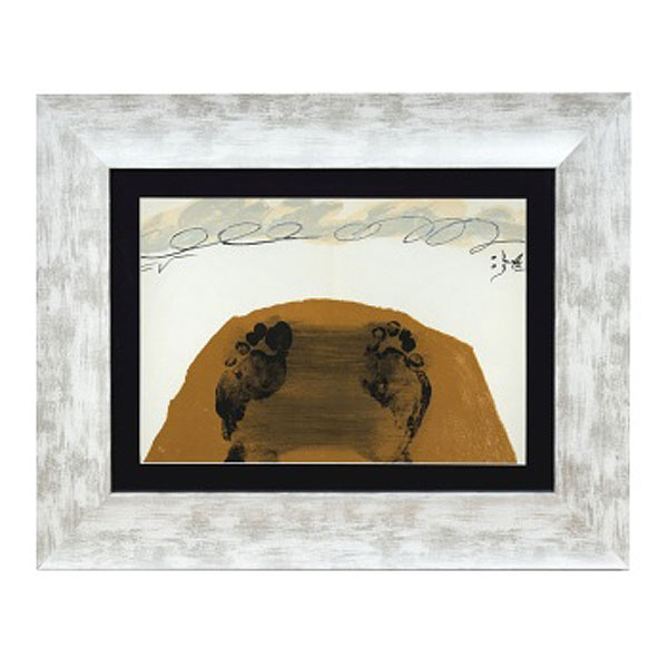 "Litografía papel de A. Tapies. Derriere Le Miroir"