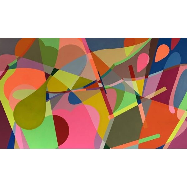 NICOLÁS GUZMÁN – Sin Título – Acrílico sobre tela. 