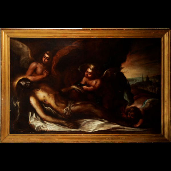 Alonso Cano. Firmado en Anagrama, escuela barroca granadina del siglo XVII.