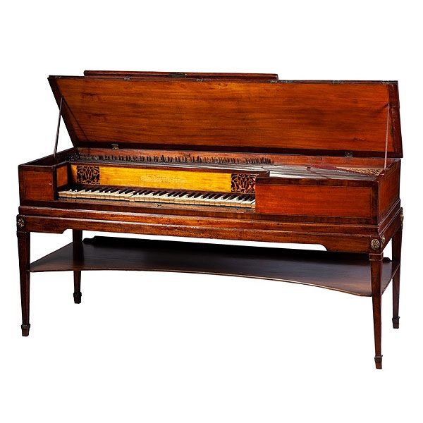 John Broadwood & Son. Pianoforte de caoba