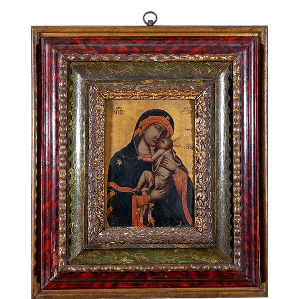 Escuela Rusa S. XVII - XVIII Virgen