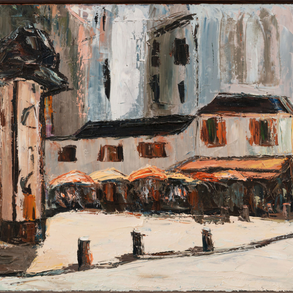 "Vista de París"  IRENE LAFFITTE (San Sebastián, 1941 -2001)