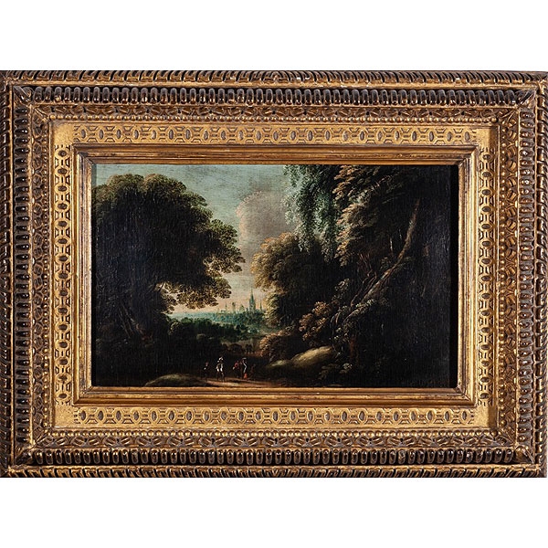 Atribuido a Jacques D&acute;Artois Paisaje