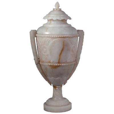 Gran copa de alabastro neocl&aacute;sica