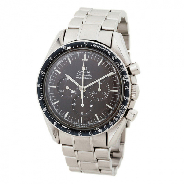 Reloj cronógrafo vintage, cab., suizo OMEGA Speedmaster Professional ('El reloj de la luna') 