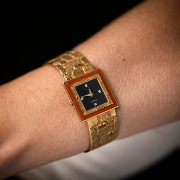 Piaget, Reloj vintage en oro amarillo de 18kt