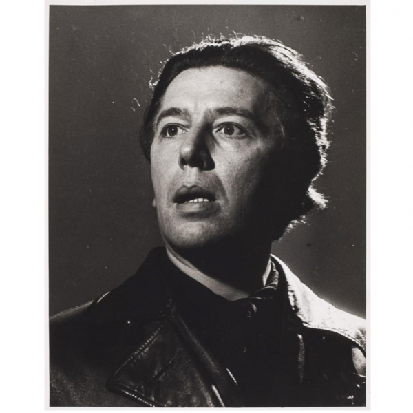 Man Ray. &quot;Retrato de André Bretón (1977)&quot;. Fotografía.  