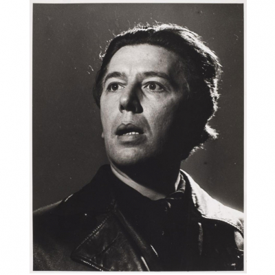 Man Ray. &quot;Retrato de André Bretón (1977)&quot;. Fotografía.  