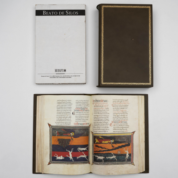 Beato de Liébana, códice del Monasterio de Santo Domingo de Silos, Burgos The British Library, Londres.  Autoría: M. MOLEIRO EDITOR S.A
