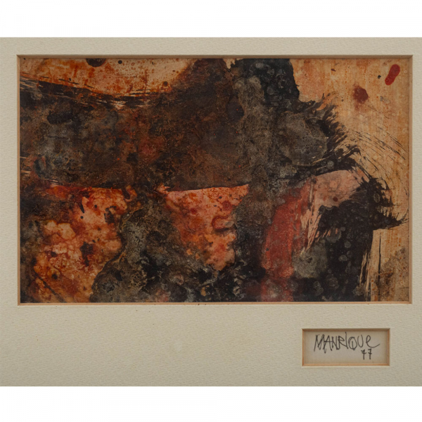 "Landscape"  CESAR MANRIQUE (Arrecife, 1919-Teguise, 1992) 