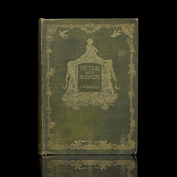 J. M. Barrie "Peter and Wendy", Primera Edición, 1911.