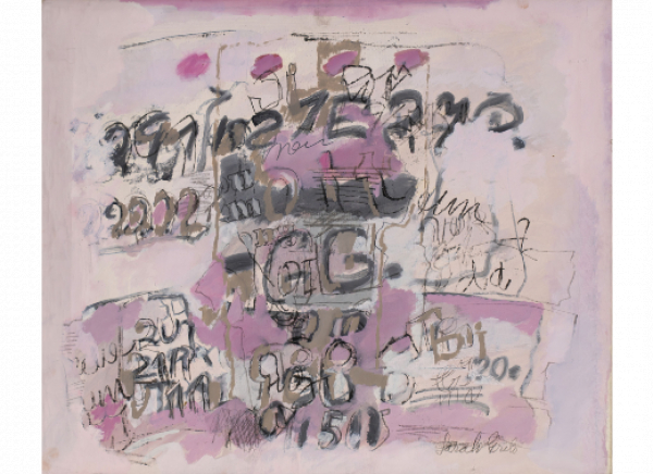 SARAH GRILO (Buenos Aires, 1917 - Madrid, 2007)  Sin t&iacute;tulo, 1977.   &Oacute;leo sobre lienzo. 