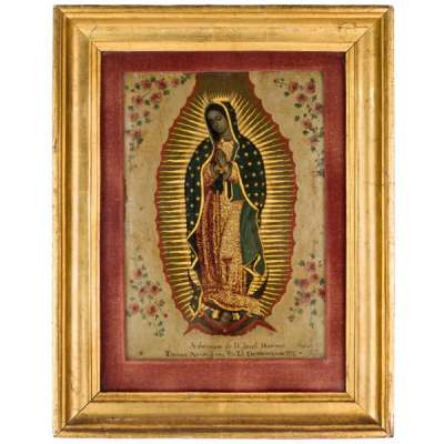 Sebastián Salcedo. Virgen de Guadalupe. 1776