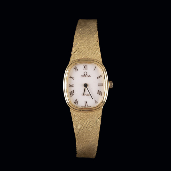 Reloj Omega de oro para señora