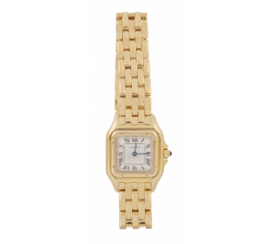 Reloj CARTIER Panthere cuarzo de sra en oro amarillo de 18 K