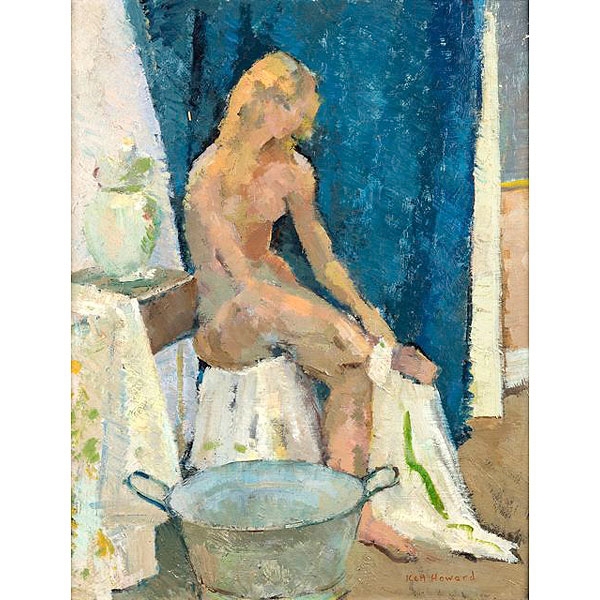 Ken Howard (Londres, 1932) "Desnudo femenino"