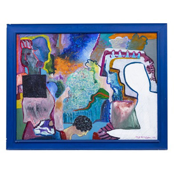 CARMELO ORTIZ DE ELGUEA  (Aretxabaleta, Alava 1944) "Figuras"