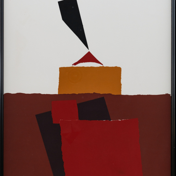 "Serie Diez + Seis VI" (1990)  GERARDO RUEDA, Madrid, 1926 -1996)