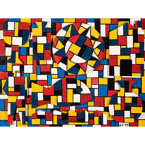 ALEXIS HINTZ (1940) "Constructivo (1999)".  