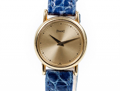 Reloj suizo, sra, PIAGET Classic Lady ref. 722, en caja de oro amarillo, 24 mm. Movimiento de cuarzo.