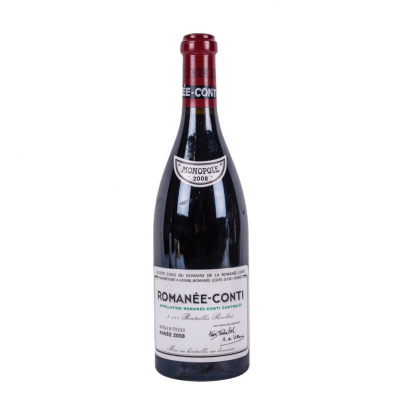 Botella de Roman&eacute;e-Conti. Domaine de la Roman&eacute;e-Conti 2010. Vino Tinto - Grand Cru.