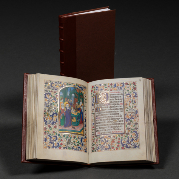 Facs&iacute;mil Libro de Horas de Leonor de la Vega. Editorial Club Bibli&oacute;filo Versol. Ejemplar 111/500.