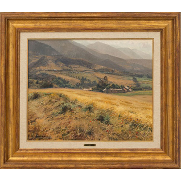 ELIAS GARRALDA ALZUGARAY   (Lesaca, Navarra 1926 - 2012)  "Pedra en Cerdanya" 