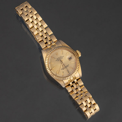 Reloj Rolex lady Date Just modelo 6917 en oro amarillo de 18 kt.