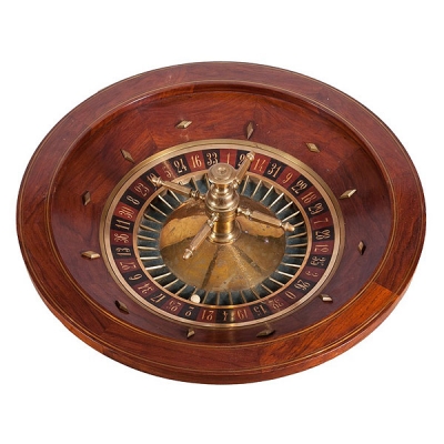 Ruleta de caoba del Casino de San Sebasti&aacute;n 1929