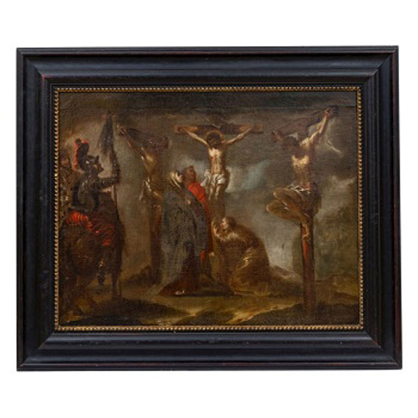 LUCAS VALDES  (1661-1725) "Calvario"