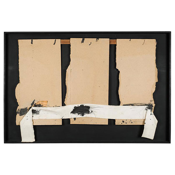 Antoni Tàpies. Tres Cartons (1974)