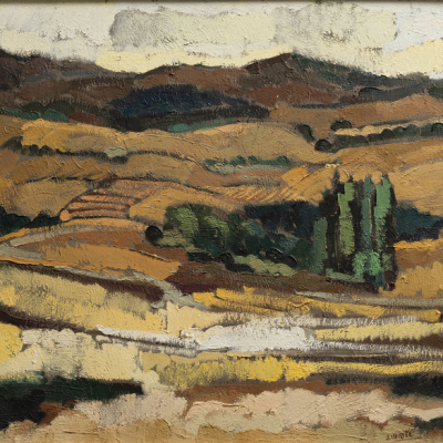 &quot;Campos de Salamanca&quot;  JULIÁN UGARTE(Zarauz, 1929- San Sebastián, 1915) 