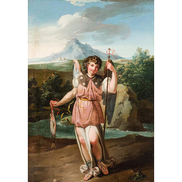 Zacarías González Velázquez.  "Arcángel Rafael". 