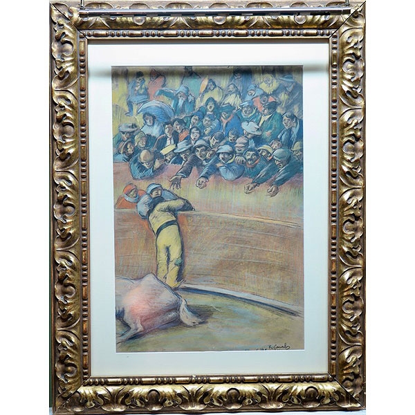 Ricard Canals i Llambí (Barcelona, 1876 - 1931).  "Corrida de toros". 