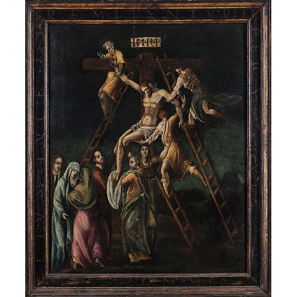 Escuela Toledo S.XVI Descendimiento