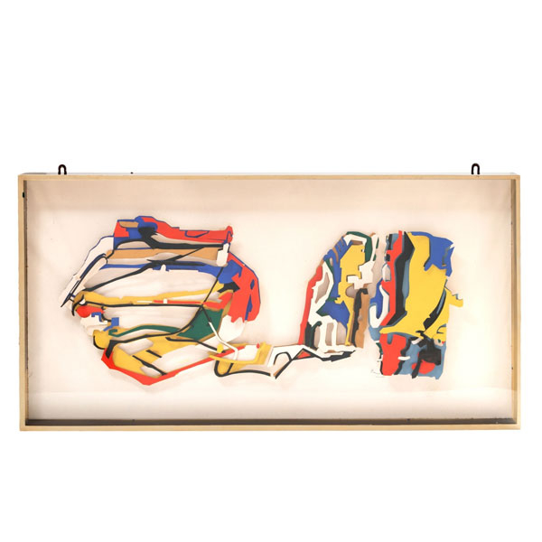 JOSE LUIS ZUMETA   (Usurbil, Guipuzcoa 1939 - San Sebastián 2020)  "Sin título"  Firmado: Zumeta  Técnica mixta / Tabla