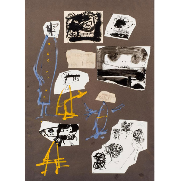 Antonio Saura. Montage o Rompecabezas (1958-59)