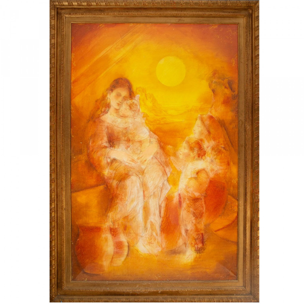 Alegoría de la Maternidad Jaime Quesada, siglo XX.