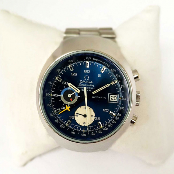 Reloj cronógrafo vintage, cab., suizo, OMEGA Speedmaster Professional Mark III, Automatic, ref 176.002 