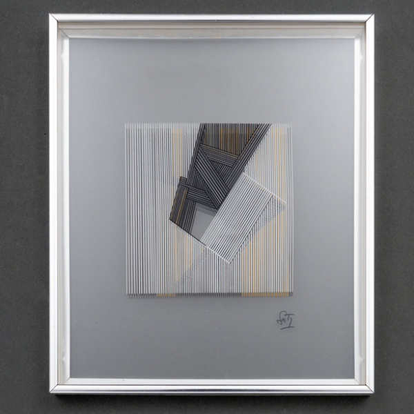 "Composición"  JESÚS RAFAEL SOTO (Venezuela, 1923 -Francia, 2005)