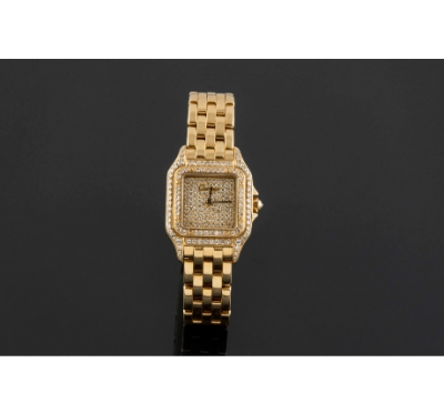 RELOJ CARTIER PANTHERE en oro para señora