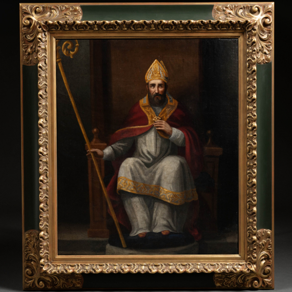 "San Saturnino"  Escuela Española del siglo XVIII