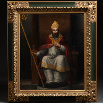 &quot;San Saturnino&quot;  Escuela Española del siglo XVIII