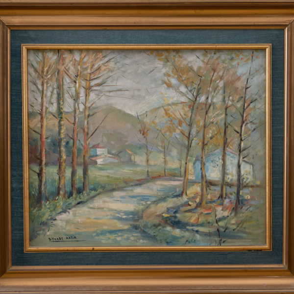 "Camino de Ibarla"  BERNARDINO BIENABE ARTIA (Irún, 1899 -1987) 