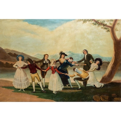 Copia de Francisco de Goya y Lucientes (Fuendetodos, 1746 - Burdeos, 1828) "La gallina ciega"