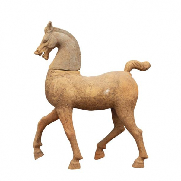 Caballo chino de terracota Dinastia Han