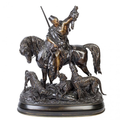 Arthur Waagen. Kabyle volviendo de la caza