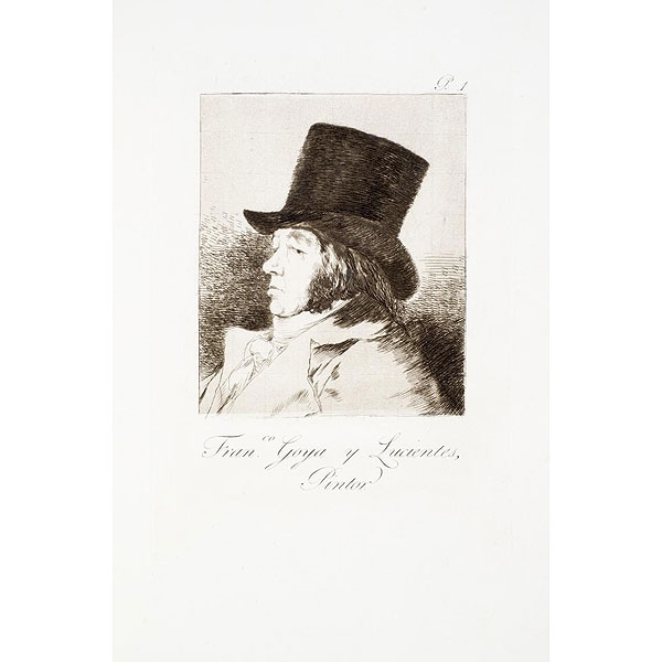 GOYA Y LUCIENTES, Francisco de.- "LOS CAPRICHOS". 