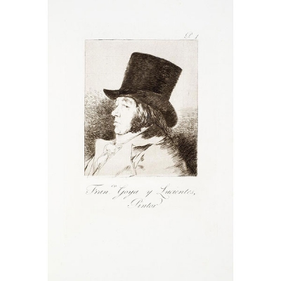 GOYA Y LUCIENTES, Francisco de.- &quot;LOS CAPRICHOS&quot;. 