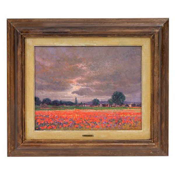 MANUEL DE GRACIA  (Mora de Toledo, Toledo 1937 - 1985) "Paisaje"